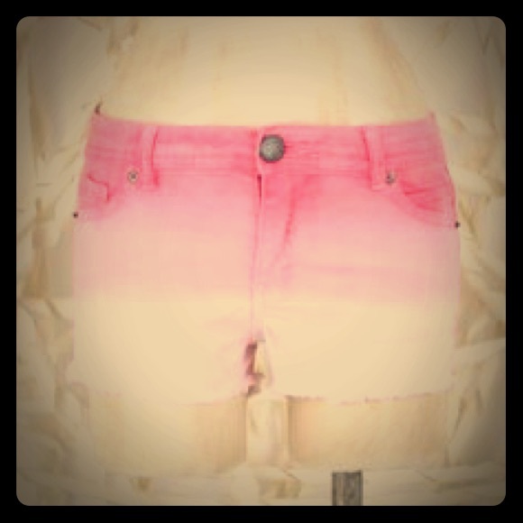 Altar'd state pink ombré shorts