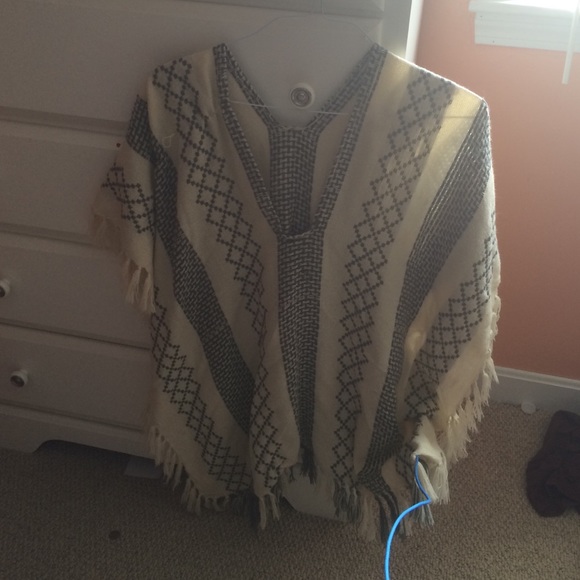 A free people poncho