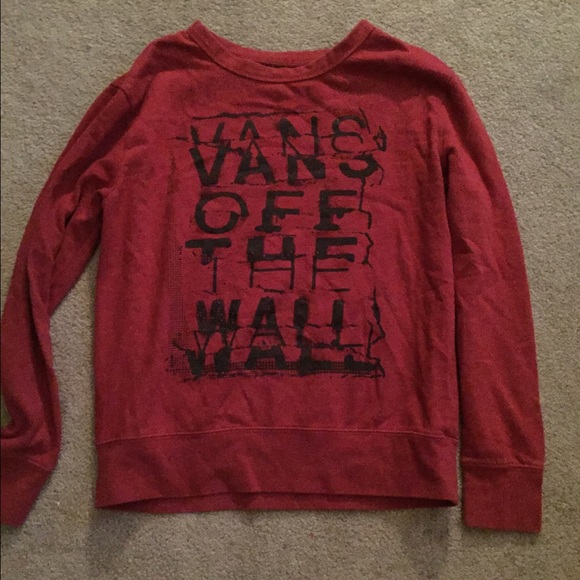 Vans Red Sweater