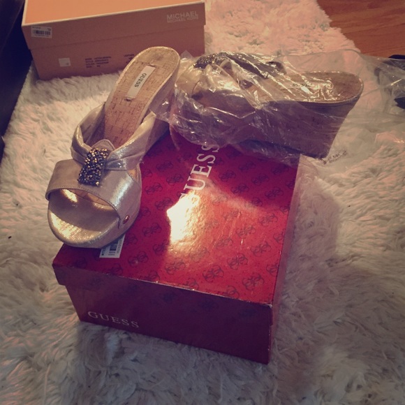 Briefly worn GUESS WEDGES