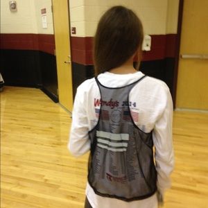 Hand made see thru tank top