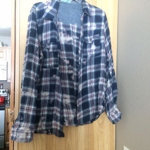 Flannel Style Button Down