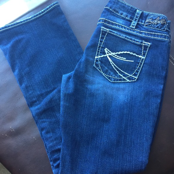 Silver jeans