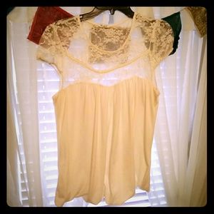 *make me an offer* lace shirt