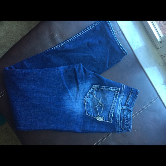 Silver jeans