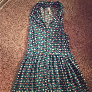 Colorful summer dress