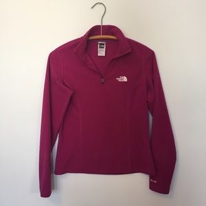 North Face 1/4 Zip Fleece Pullover