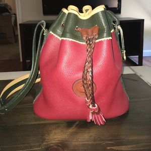 Vintage Dooney drawstring bag