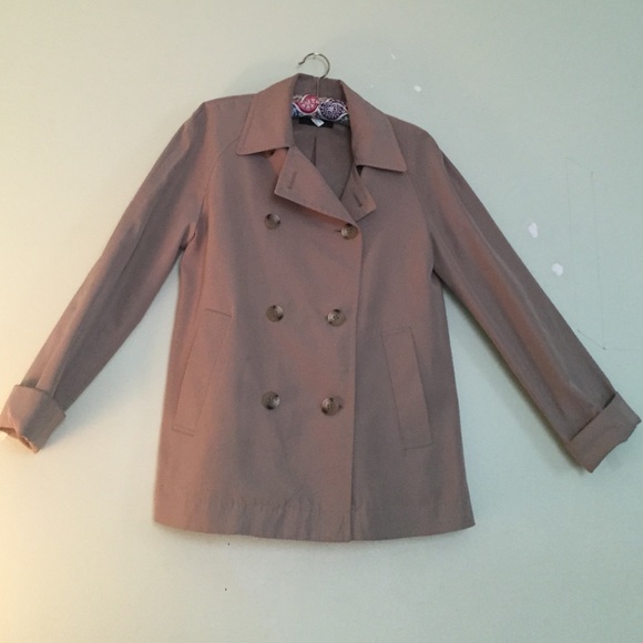 Beige Size Small Trench Coat