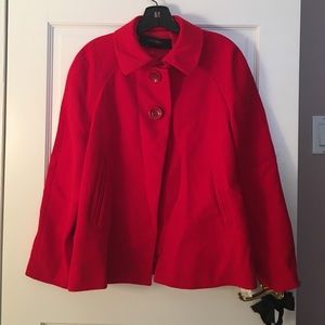 Zara Collection Cape Pea Coat