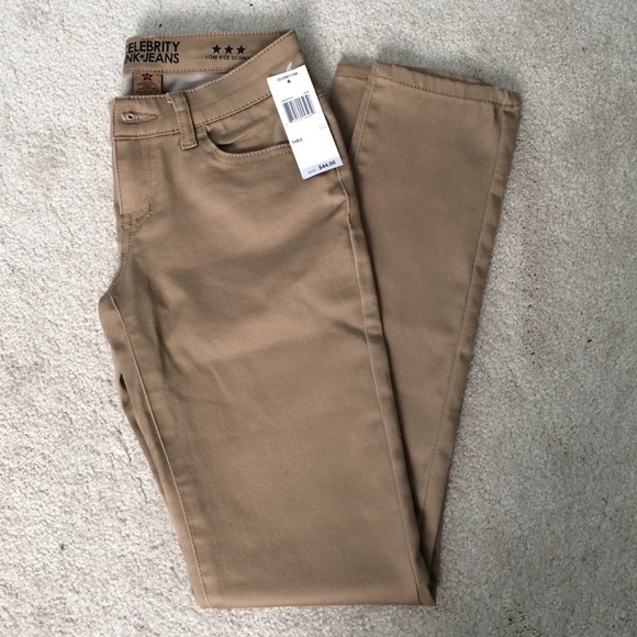 Celebrity Pink stretch khaki skinny jeans