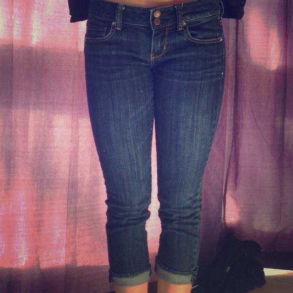 American eagle capris size 0!