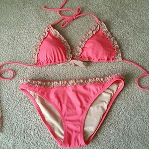 Victorias Secret swimsuit. M bottom L top