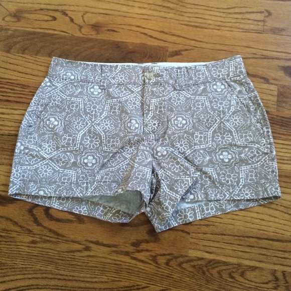 Tan Patterned Old Navy Shorts