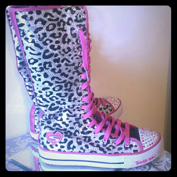 Skechers Twinkle Toes Boots - Youth sz 4