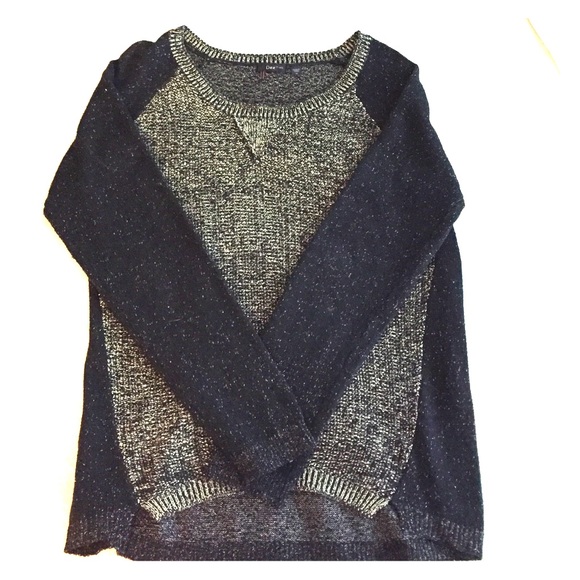 Black and gold sweater