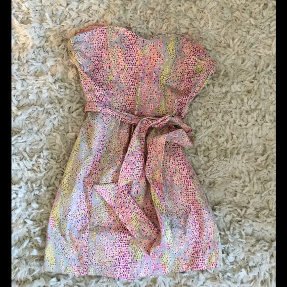 H&m summer strappless dress