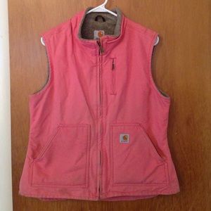Carhartt Women's Sandstone Sherpa Lined Vest