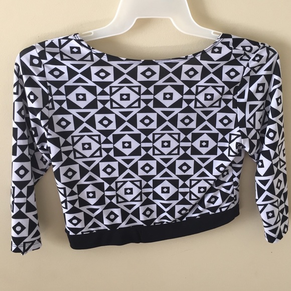 Polyester Crop Top - Picture 2 of 2