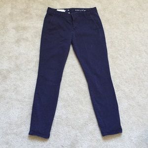 Khakis Navy Gap pants skinny
