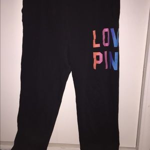 boyfriend sweatpants vs love pink