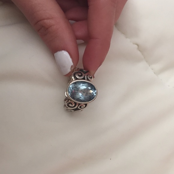 Light blue ring