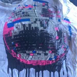 Disco graphic tee (white)