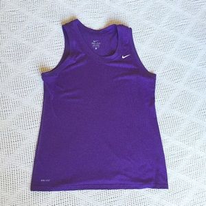 Purple Running Tank