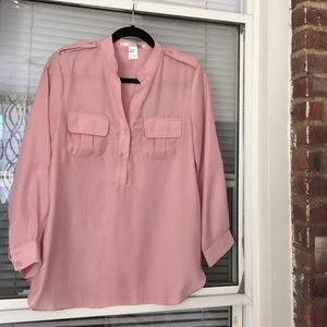 Ellison Pullover Button Up Top