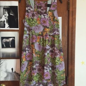Jack by BB Dakota Purple Floral Dress
