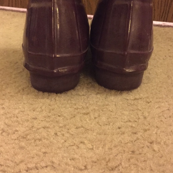 SOLD Hunter Original Short Gloss Boots - Picture 3 of 4