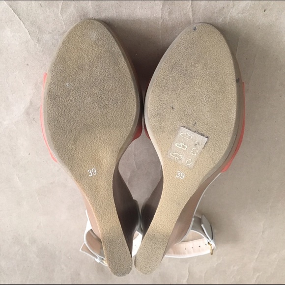 Emerson Fry Leather Wedge Sandal - Wood Platform - Picture 3 of 4