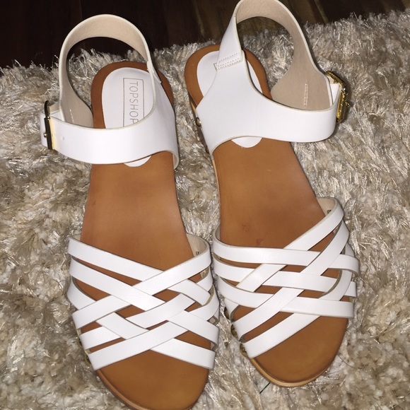 Top Shop Size 8.5 Sandals - Picture 1 of 3