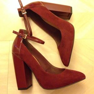 ASOS Sassy Ankle Strap Pumps