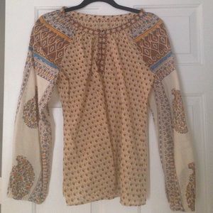Lucky Brand Boho Shirt- Sz M