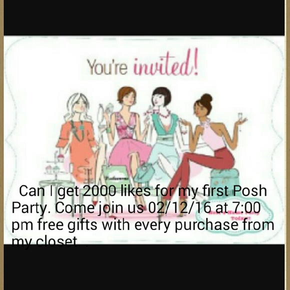 Hosting My First Posh Party 02/12/16 Free Gifts!!!