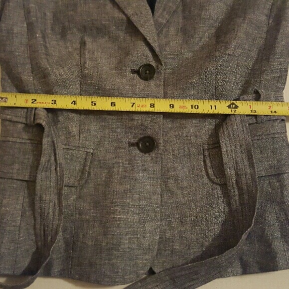 Banana Republic Women's grayish two button blazer - Picture 3 of 3
