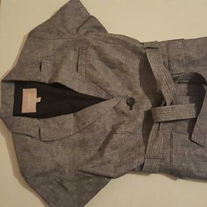 Banana Republic Women's grayish two button blazer