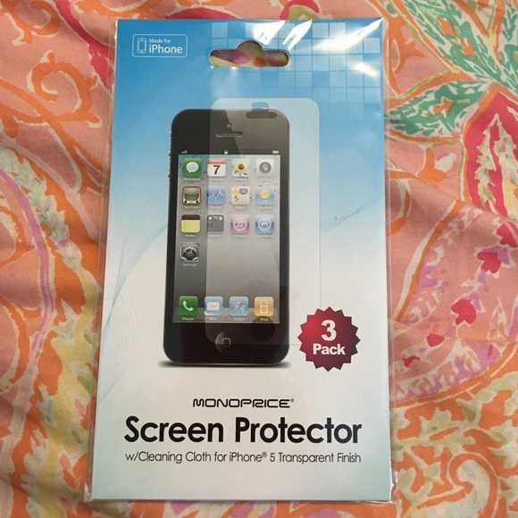 iPhone 5/5c/5s screen protectors