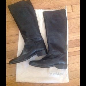 Brand new MaxMara black boots