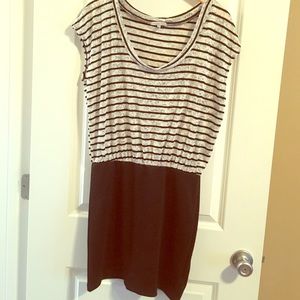 NWT Charlotte Russe Black and White Dress, L