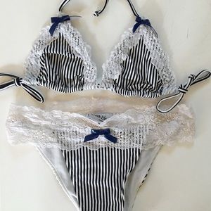 Beach bunny set S top M bottom (fits like a small)