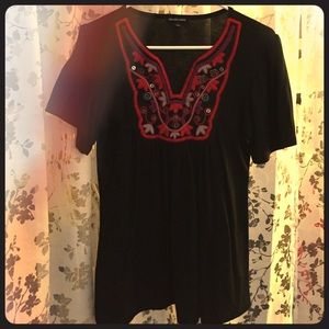 Bohemian flowy tunic