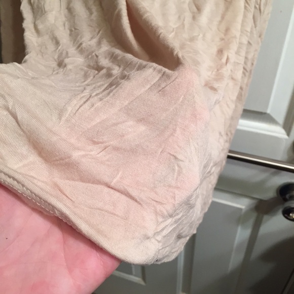 Cream Ruffled tee - Picture 2 of 3