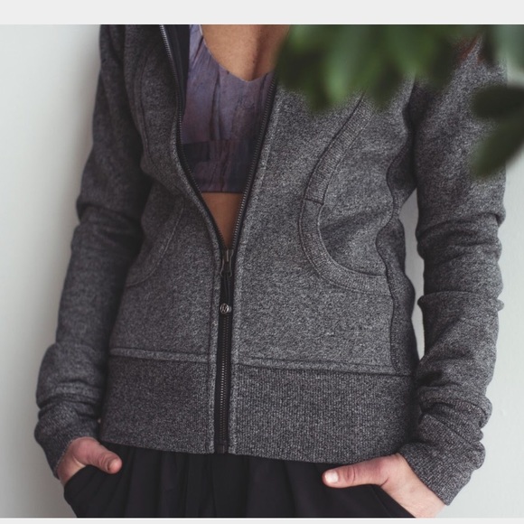 Lululemon speckled black scuba hoodie - Picture 2 of 4