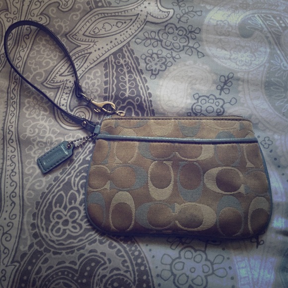 Coach wristlet