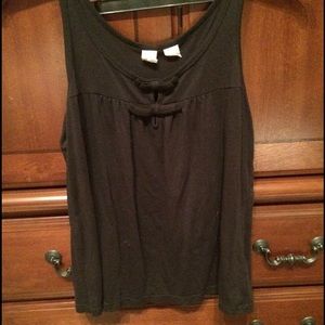 Black anthropologie tank