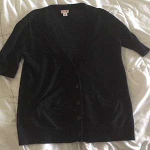 Light short sleeve cardigan