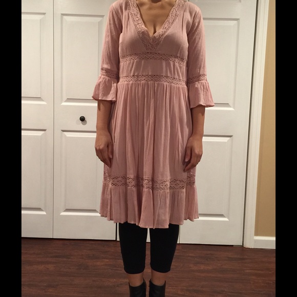 Light pink summer dress