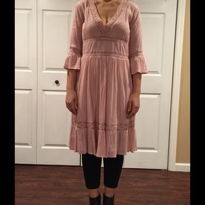Light pink summer dress